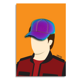 Marty McFly’s Hat (2015) Rainbow Plated Pin