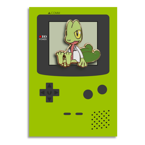 Pocket Providers - 252 - Wood Gecko Starter Enamel Pin