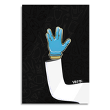 Glove-ly Greetings - Vulcan Salute Enamel Pin