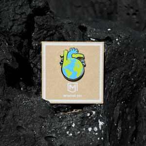 Love Our Earth Enamel Pin | VINPIN x Mediclo